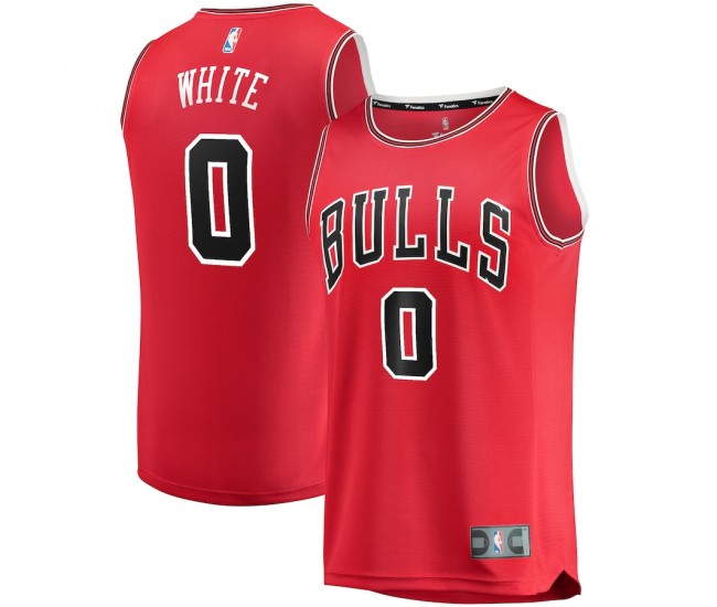 Chicago Bulls Coby White Men's Fanatics Branded Red Fast Break Replica Jersey - Icon Edition