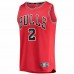 Chicago Bulls Lonzo Ball Men's Fanatics Branded Red 2021/22 Fast Break Road Replica Jersey - Icon Edition