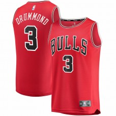 Chicago Bulls Andre Drummond Men's Fanatics Branded Red Fast Break Replica Jersey - Icon Edition