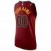 Cleveland Cavaliers Men's Nike Maroon Authentic Custom Jersey - Icon Edition