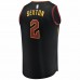 Cleveland Cavaliers Collin Sexton Men's Fanatics Branded Black Fast Break Replica Player Jersey - Statement Edition