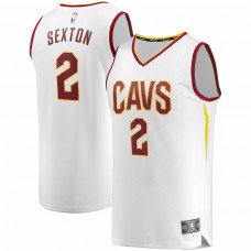 Cleveland Cavaliers Collin Sexton Men's Fanatics Branded White Fast Break Replica Player Jersey - Association Edition