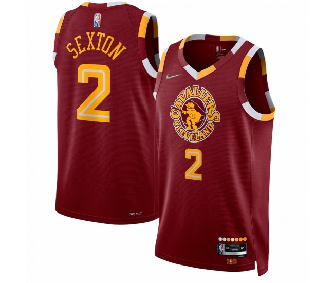 Cleveland Cavaliers Collin Sexton Men's Nike Wine 2021/22 Swingman Jersey - City Edition