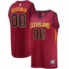 Cleveland Cavaliers Brandon Goodwin Men's Fanatics Branded Wine 2021/22 Fast Break Replica Jersey - Icon Edition