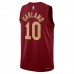 Cleveland Cavaliers Garland Nike 2023 Men Swingman Icon Edition Jersey Burgundy