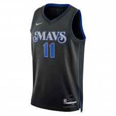 Dallas Mavericks Irving Nike 2023 Men Swingman City Edition Jersey Black