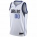 Dallas Mavericks Men's Nike White Custom Swingman Jersey - Association Edition