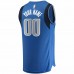 Dallas Mavericks Men's Fanatics Branded Blue Fast Break Custom Replica Jersey - Icon Edition