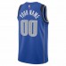 Dallas Mavericks Men's Nike Blue 2021/22 Diamond Swingman Custom Jersey - Icon Edition