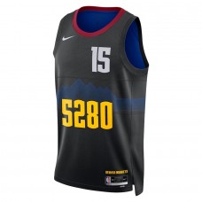 Denver Nuggets Joki Nike 2023 Men Swingman City Edition Jersey Black