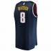 Denver Nuggets Peyton Watson Men's Fanatics Branded Navy 2022 NBA Draft First Round Pick Fast Break Replica Player Jersey - Icon Edition