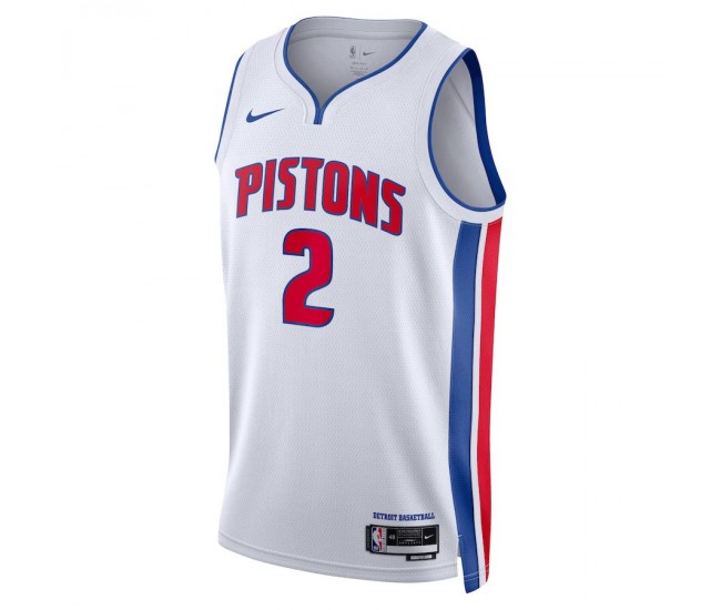 Detroit Pistons Cunningham Nike 2023 Men Swingman Association Edition Jersey White