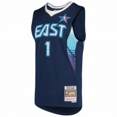 Eastern Conference Allen Iverson Men's Mitchell & Ness Navy Hardwood Classics 2009 NBA All-Star Game Swingman Jersey