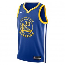 Golden State Warriors Curry Nike 2023 Men Swingman Icon Edition Jersey Blue