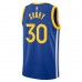 Golden State Warriors Curry Nike 2023 Men Swingman Icon Edition Jersey Blue