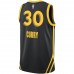 Golden State Warriors Curry Nike 2023 Men Swingman City Edition Jersey Black