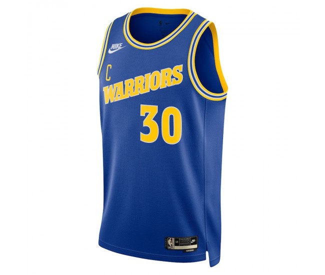 Golden State Warriors Curry Nike 2023 Men Swingman Classic Edition Jersey Blue