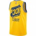 Golden State Warriors Curry Nike 2023 Men Swingman Hardwood Classics Jersey Gold