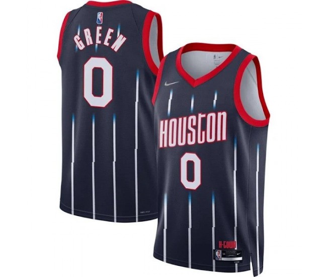 Houston Rockets Green Nike 2023 Men Swingman City Edition Jersey Black