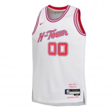 Houston Rockets Nike 2023 Men Swingman City Edition Jersey White
