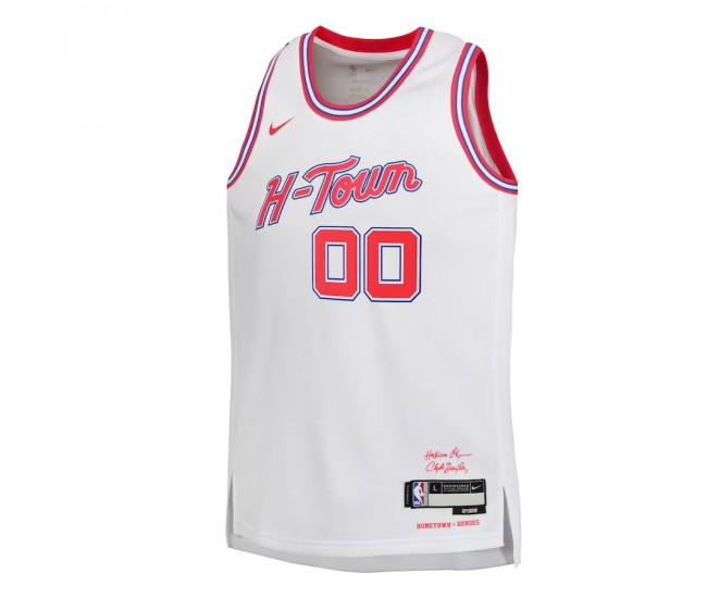 Houston Rockets Nike 2023 Men Swingman City Edition Jersey White