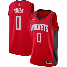 Houston Rockets Jalen Green Men's Nike Red 2021 NBA Draft First Round Pick Swingman Jersey - Icon Edition