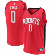 Houston Rockets Jalen Green Men's Fanatics Branded Red 2021/22 Fast Break Replica Jersey - Icon Edition