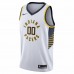 Indiana Pacers Men's Nike White 2020/21 Swingman Custom Jersey - Association Edition