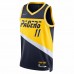Indiana Pacers Domantas Sabonis Men's Nike Navy 2021/22 Swingman Jersey - City Edition