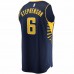 Indiana Pacers Lance Stephenson Men's Fanatics Branded Navy 2021/22 Fast Break Replica Jersey - Icon Edition
