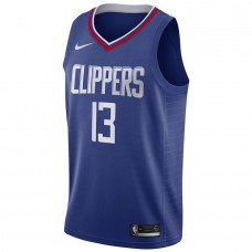 Los Angeles Clippers Geogre Nike 2023 Men Swingman Icon Edition Jersey Blue