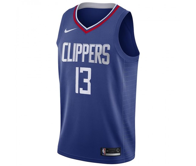 Los Angeles Clippers Geogre Nike 2023 Men Swingman Icon Edition Jersey Blue