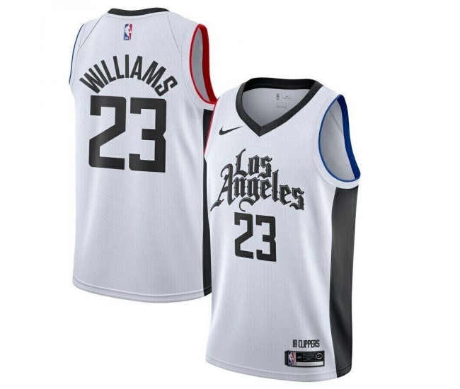 Los Angeles Clippers Williams Nike 2023 Men Swingman City Edition Jersey White