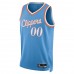 LA Clippers Men's Nike Light Blue 2021/22 Swingman Custom Jersey - City Edition