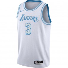 Los Angeles Lakers Davis Nike 2023 Men Swingman City Edition Jersey White