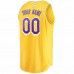 Los Angeles Lakers Men's Fanatics Branded Gold 2018/19 Fast Break Custom Replica Jersey - Icon Edition
