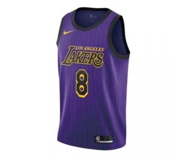 Los Angeles Lakers Bryant Nike 2023 Men Swingman City Edition Jersey Purple