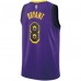 Los Angeles Lakers Bryant Nike 2023 Men Swingman City Edition Jersey Purple