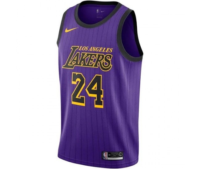 Los Angeles Lakers Kobe Bryant Nike 2023 Men Swingman City Edition Jersey Purple