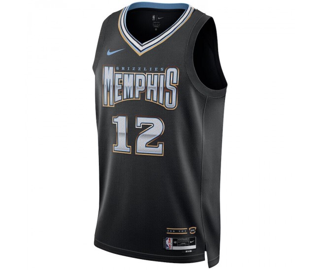 Memphis Grizzlies Ja Morant Nike 2023 Men Swingman City Edition Jersey Black