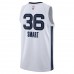 Memphis Grizzlies Smart Nike 2023 Men Swingman Association Edition Jersey White