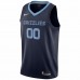 Memphis Grizzlies Men's Nike Navy 2020/21 Swingman Custom Jersey - Icon Edition