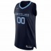 Memphis Grizzlies Men's Nike Navy 2021/22 Diamond Swingman Authentic Custom Jersey - Icon Edition