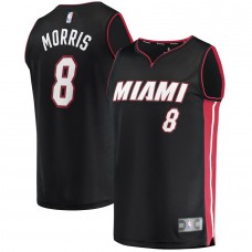 Miami Heat Markieff Morris Men's Fanatics Branded Black 2021/22 Fast Break Replica Jersey - Icon Editionsey