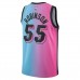 Miami Heat Robinson Nike 2023 Men Swingman City Edition Jersey Pink Blue