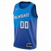 Milwaukee Bucks Men's Nike Blue 2020/21 Swingman Custom Jersey - City Edition