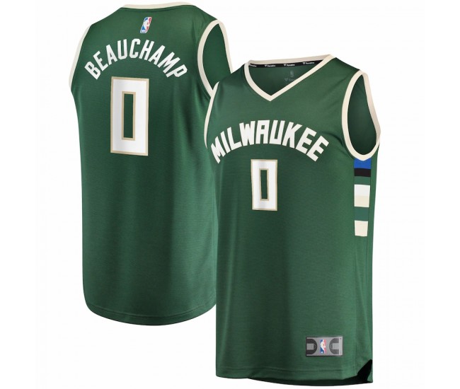 Milwaukee Bucks MarJon Beauchamp Men's Fanatics Branded Hunter Green 2022 NBA Draft First Round Pick Fast Break Replica Player Jersey - Icon Edition