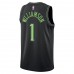 Orleans Pelicans Williamson Nike 2023 Men Swingman City Edition Jersey Black