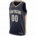 New Orleans Pelicans Men's Nike Navy 2020/21 Swingman Custom Jersey - Icon Edition
