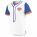 Men's New York Knicks Starter White Scout Baseball Fashion Jersey